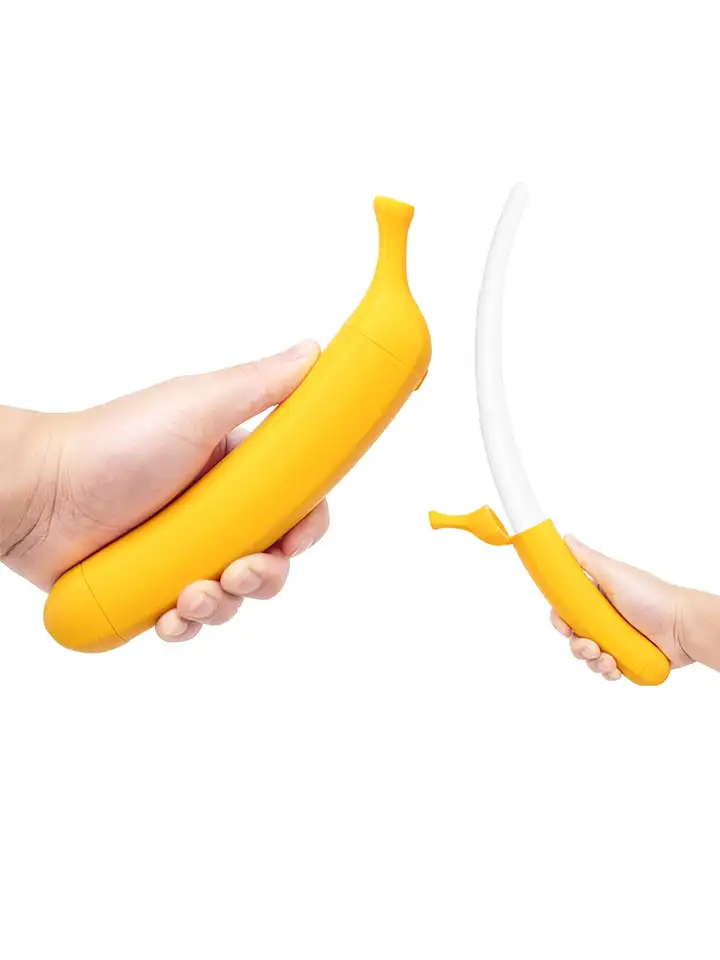 3D Printed Banana Telescopic Sword Fidget Toy