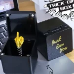 Funny Middle Finger in Box